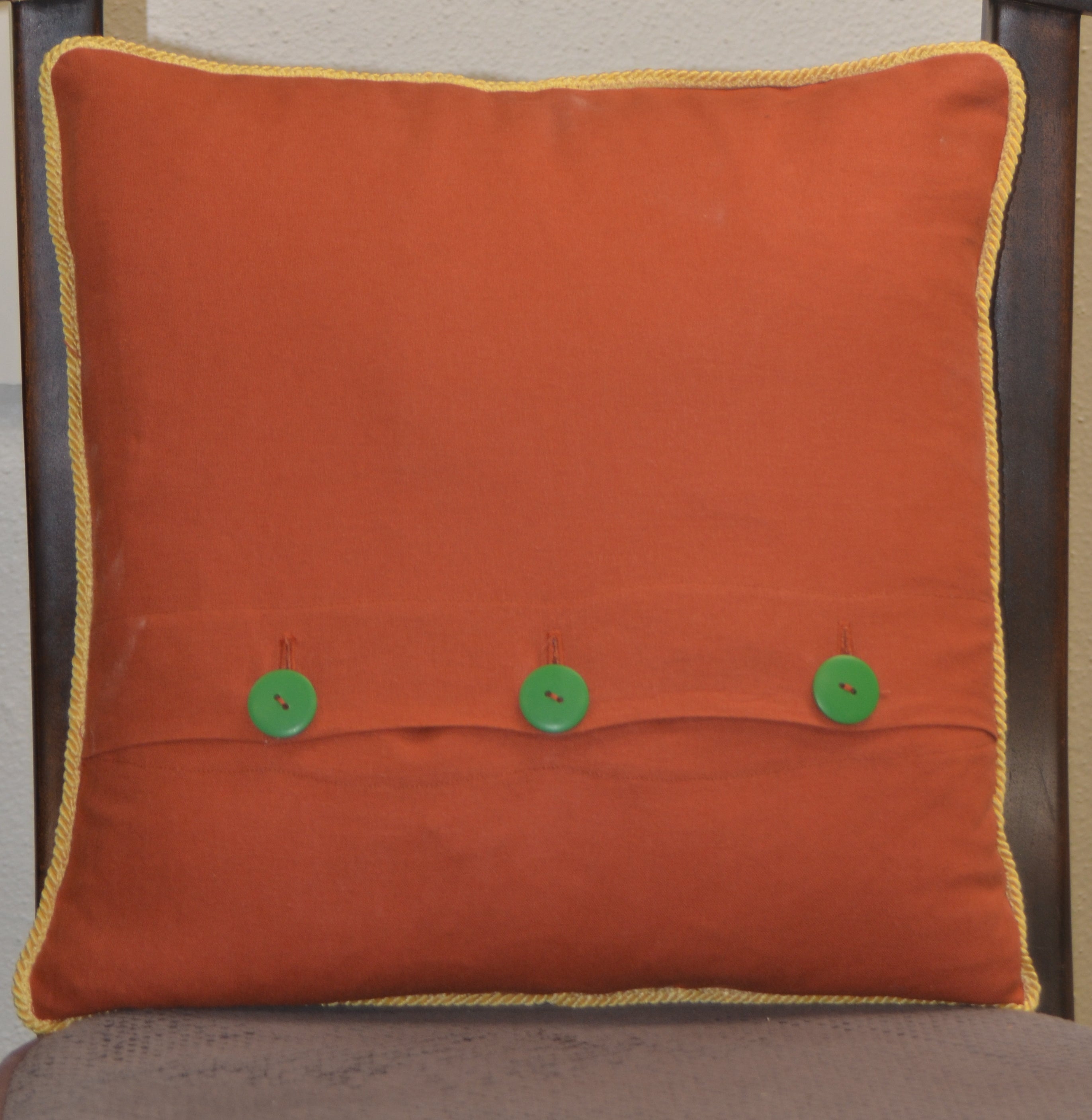 Linen pillow (Orange)