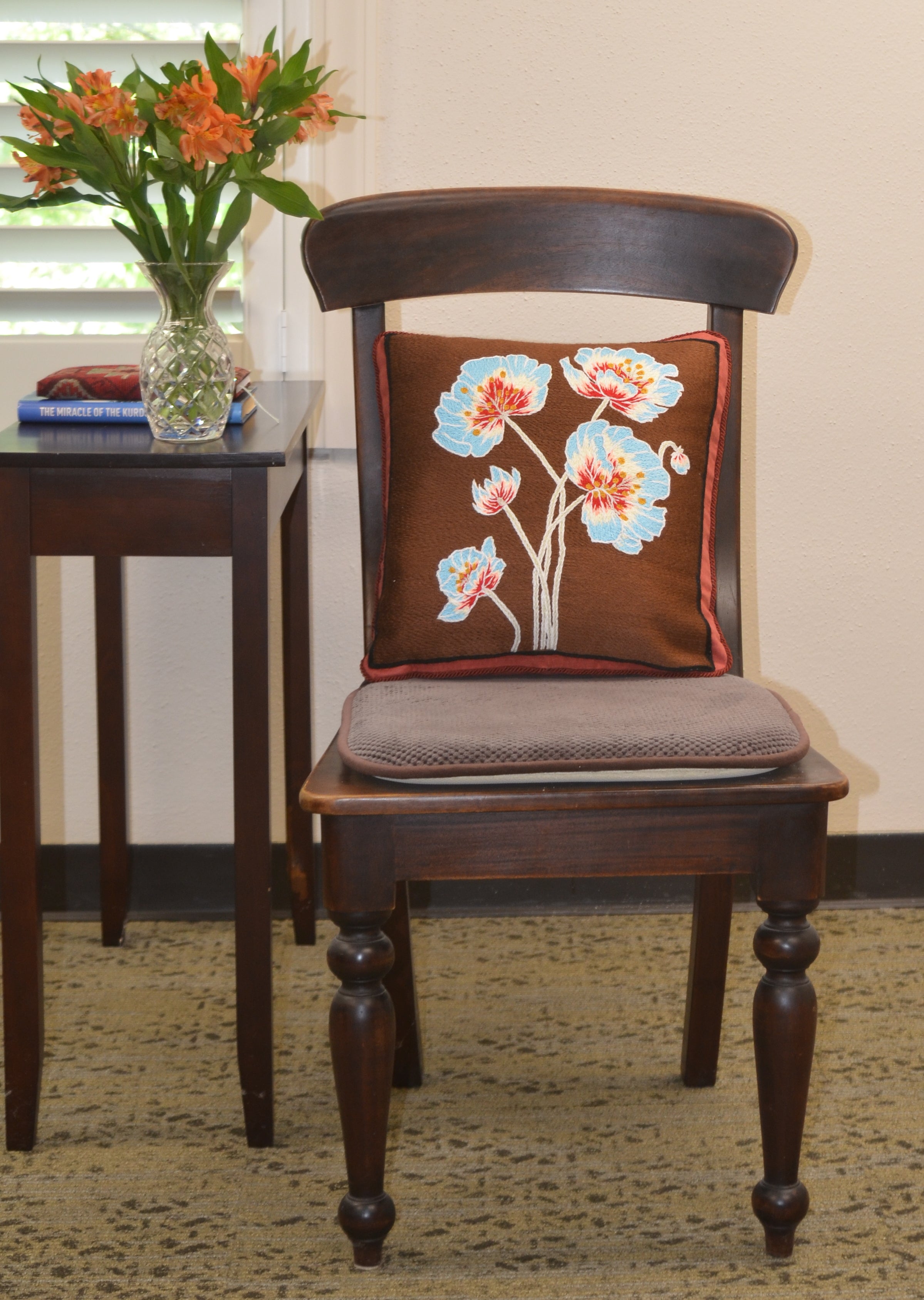 Linen Pillow (Salmon pink)