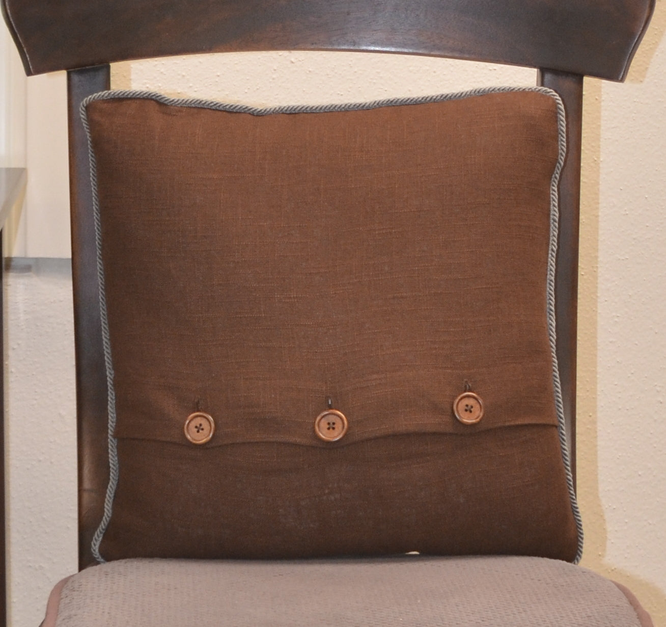 Linen pillow (Brown)